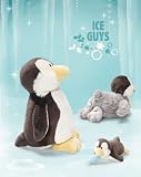 picture of Nici 10cm Penguin Soft Toy with Key Ring (Grey)
