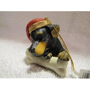 Rottweiler Dog Christmas Ornament
