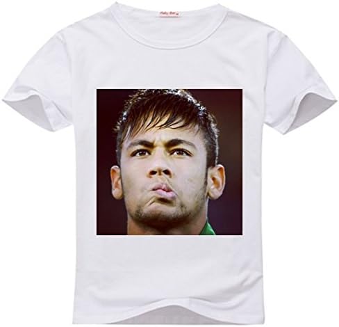 Lubinsen 2015 Neymar Youth T-Shirts Navy Blue Size S (8-10Y,Chest:80cm)