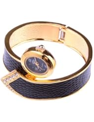 BestDealUSA Special Fashion Girl Lady Women Wrist Bracelet Watch Black