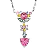 Sweet 16 Sapphire Sterling Silver Pendant Glitz Jewelry