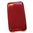 Apple iPod Touch 2nd & 3rd Generation Crystal Silicone Skin Case Shiny Red