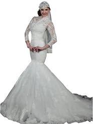 Strapless Mermaid Fitted Lace  Dress