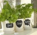 Set of Three Herb Pots - L146