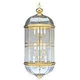 Belaire Eighteen Light Chandelier in Polished Brass