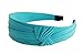 Bargain Headbands Aqua Blue, Gorgeous Elegant Knotted Hard Headband