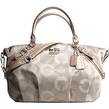 Coach Madison Dotted Op Art Large Sophia 15957 (SV/Khaki)