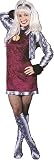 Big Daddy's Girl Hooker Prostitute Sexy Luxurious Crushed Velvet with Reptile Trim Costume Adult Fits Size 8-14