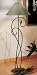 24-6731 Hubbardton Forge Lighting Scroll and Leaf Wrought Iron Floor Lamp