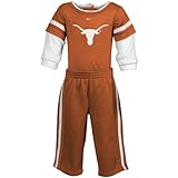 Nike Texas Longhorns Newborn Focal Orange Creeper & Fleece Sweatpants 2-piece Gift Set