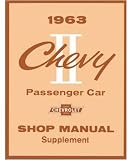 1963 CHEVROLET CHEVY II Shop Service Repair Manual Book