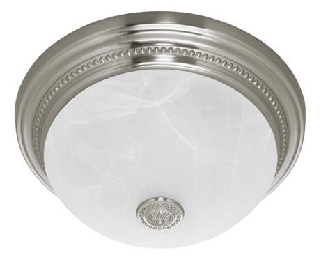 BRUSHED NICKEL with Swirled with Light