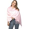 Premium Viscose Pashmina Shawl / Stole / Bandana / Scarf (28"x78") - 42 Vibrant Colors