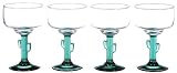 Libbey 4 pc Cozumel Margarita Set - CLEAR 4 Pc Set