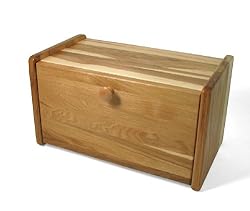 J.K. Adams Hickory Bread Box