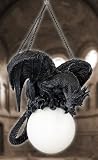 Drachen Deckenlampe Hängelampe Mystik Gothic Fantasy