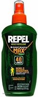 Repel 94101 6-Ounce Sportsmen Max Insect Repellent 40-Percent DEET Pump Spray, Case Pack of 1 by Repel
