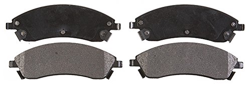 ACDelco 17D1019AM Professional Semi-Metallic Front Disc Brake Pad Set