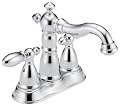 Delta 2555LF-216 Victorian Two Handle Centerset Lavatory Faucet, Chrome