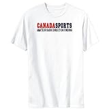 41QuGnhhjxL. SL160  T Shirt Mens White  Canada Sports Amateur Radio Direction Finding  Sports Large Reviews