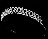 Emily Silver Flower Girl Tiara