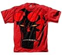 Hellboy Big Face Image Red T-shirt Tee