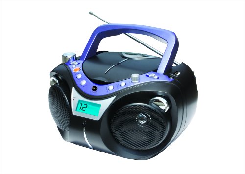 CMX CRC 7360 Stereo Radio (LC-Display, MP3-CD-Player, 80 Watt PMPO, USB 2.0) schwarz/blau Preisvergleich