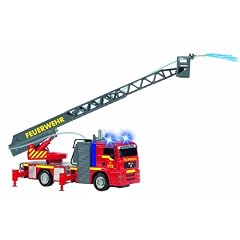 Dickie 20 344 3993 - Feuerwehr mit Drehleiter 31 cm , Light und Sound