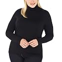 Mossimo&reg; Black Plus Ultrasoft Turtleneck - Black
