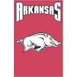 Arkansas Razorbacks NCAA Applique Banner Flag (44x28)