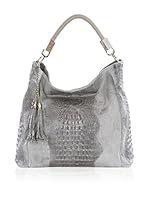 Lucca Baldi Bolso asa al hombro (Gris)