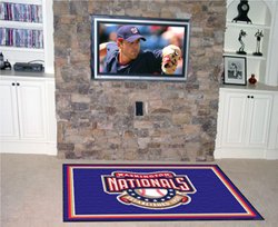 Washington Nationals 5x8 foot Area Rug