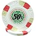 Set of 10 James Bond Casino de Isthmus Paulson Chip 50 Cents