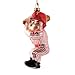 Philadelphia Phillies MLB Blown Glass Batter Ornament (4 Caucasian)