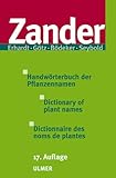 Image de Handwörterbuch der Pflanzennamen. Dictionary of plant names. Dictionnaire des noms de pla