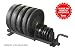 York Barbell Half Set Horizontal Plate Rack - Black