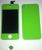 Green Full Assembly with Touch Screen Digitizer Display, Front LCD, Back ho ....