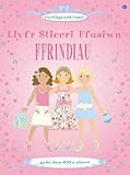 Llyfr sticeri ffasiwn ffrindiau