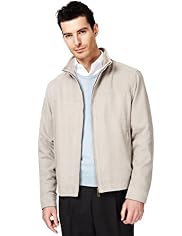 Collezione Mock Suede Bomber Jacket