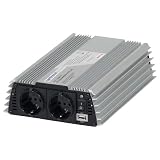 Zoom Produkt-Bild: Cartrend 7740600 Spannungswandler 600 Watt, 12 Volt / 230 Volt mit USB Ladefunktion