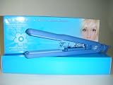  : ISO BEAUTY INTERNATIONAL BLUE TOURMALINE TURBO SILK 1" FLAT IRON