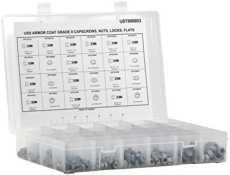 Armor Coat - UST900003 - Hex Cap Screw Asst, 400 Pc, 24 Szs