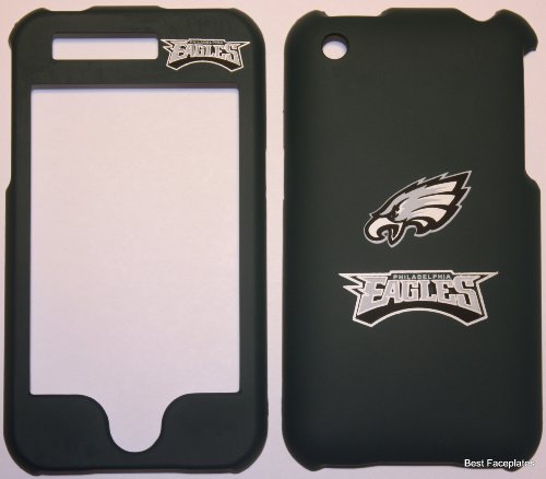 Licensed Philadelphia Eagles football Apple iPhone 3G Faceplate Hard Cell Protector housing Case Cover Snap On NEW !!
