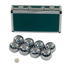 Boule Set of 8 - Strong Metal Case Petanque Set