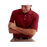 Devon & Jones Classic - Men's Ottoman Stripe Polo (D355)