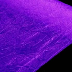 Crinkled Sheer Purple