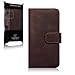 iPhone 6S Case, Terrapin [GENUINE LEATHER] iPhone 6S Case Executive [Brown] Premium Wallet Case with Card Slots & Bill Compartment Case for iPhone 6 / 6S - Brown