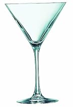 BHL Friends Time Martini Cocktail Glass, 30cl, Set of 4