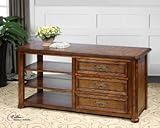 IMAGE OF Uttermost Atol Sun-Washed Veneer Media Cabinet