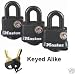 Master Lock Padlock - Keyed Alike Locks #311KA (3)